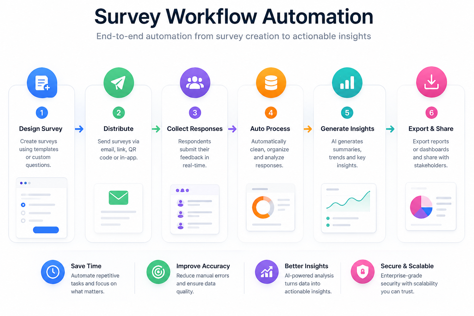 Survey processing case study